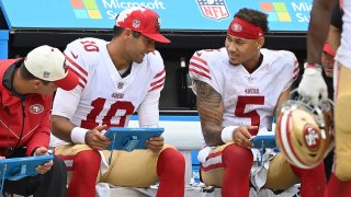 Jimmy Garoppolo's 49ers return 'complicated' for Trey Lance