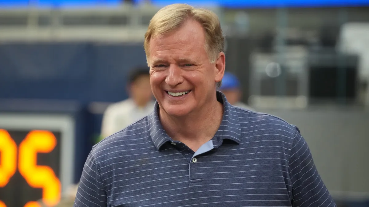How much money does NFL commissioner Roger Goodell make per year? NBC