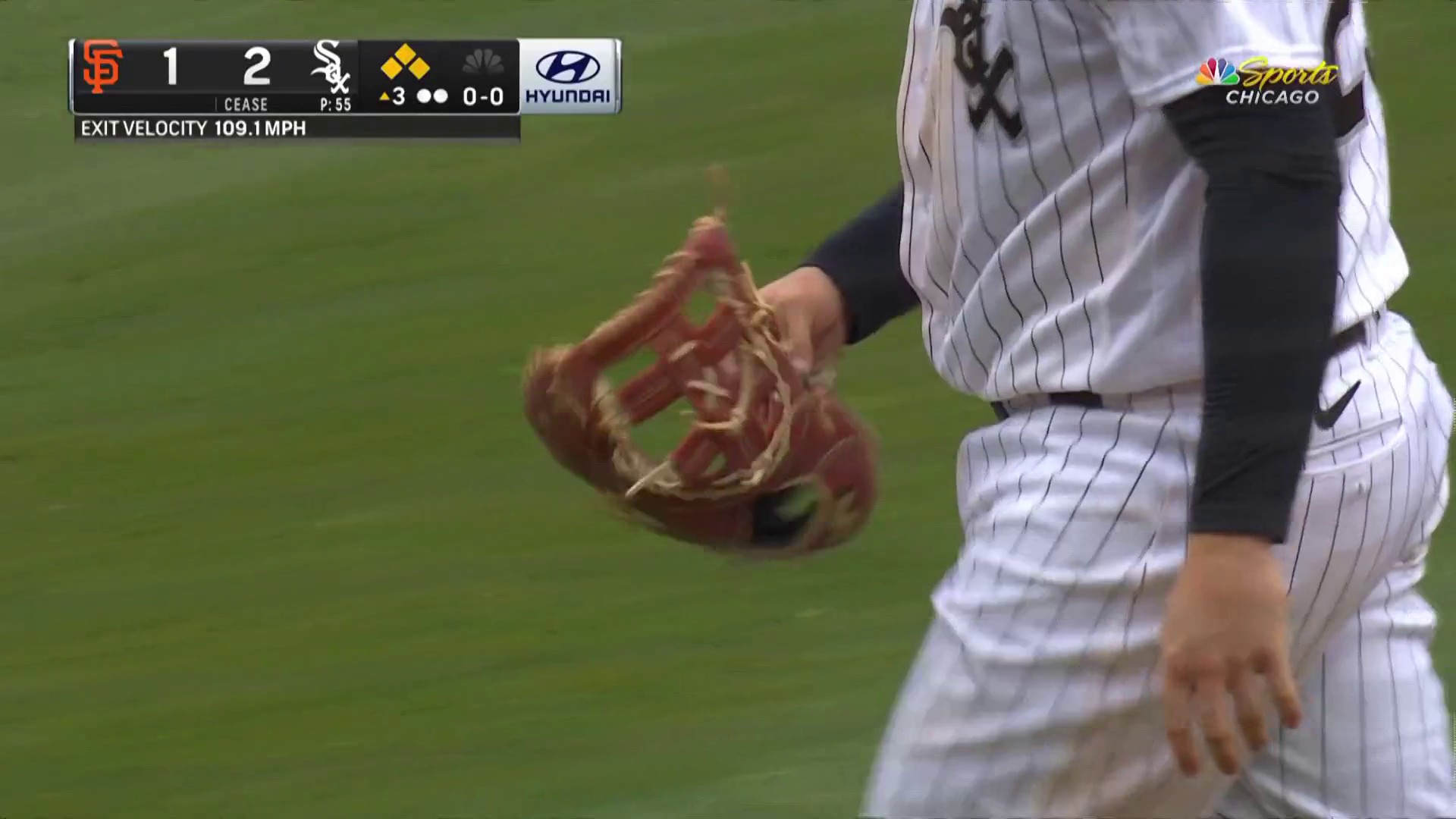 Watch: Joc Pederson scorches line drive so hard it breaks a glove – KNBR