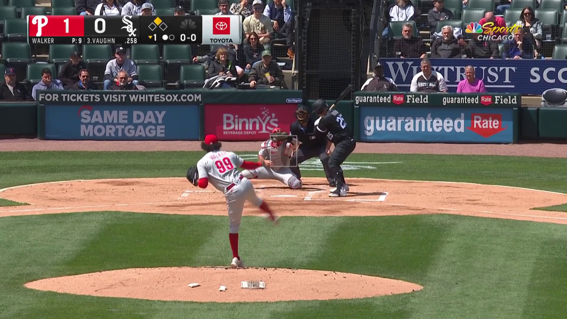 WATCH: White Sox' Andrew Vaughn hits 2-run homer to take lead over Phillies  – NBC Sports Chicago