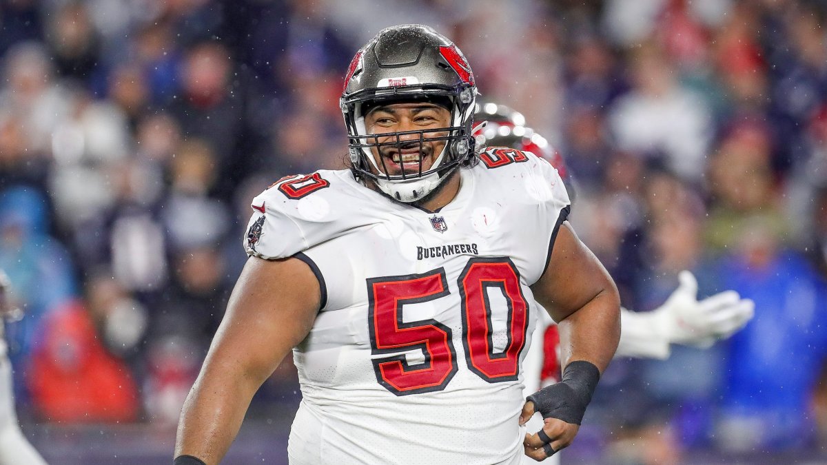 Tampa Bay Buccaneers nose tackle Vita Vea expected to miss rest of the  season after breaking leg, NFL News