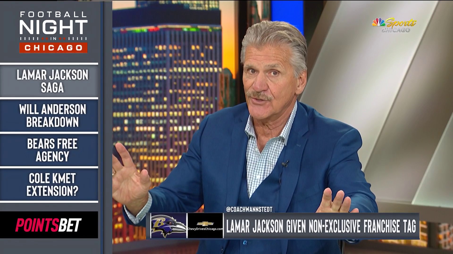 Dave Wannstedt: Ravens' QB Lamar Jackson needs an agent for negotiations –  NBC Sports Chicago