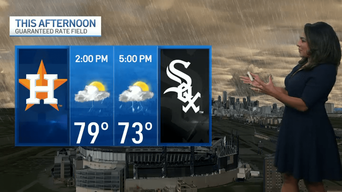 Rain, thunderstorms, severe weather possible for White Sox home opener  series – NBC Sports Chicago