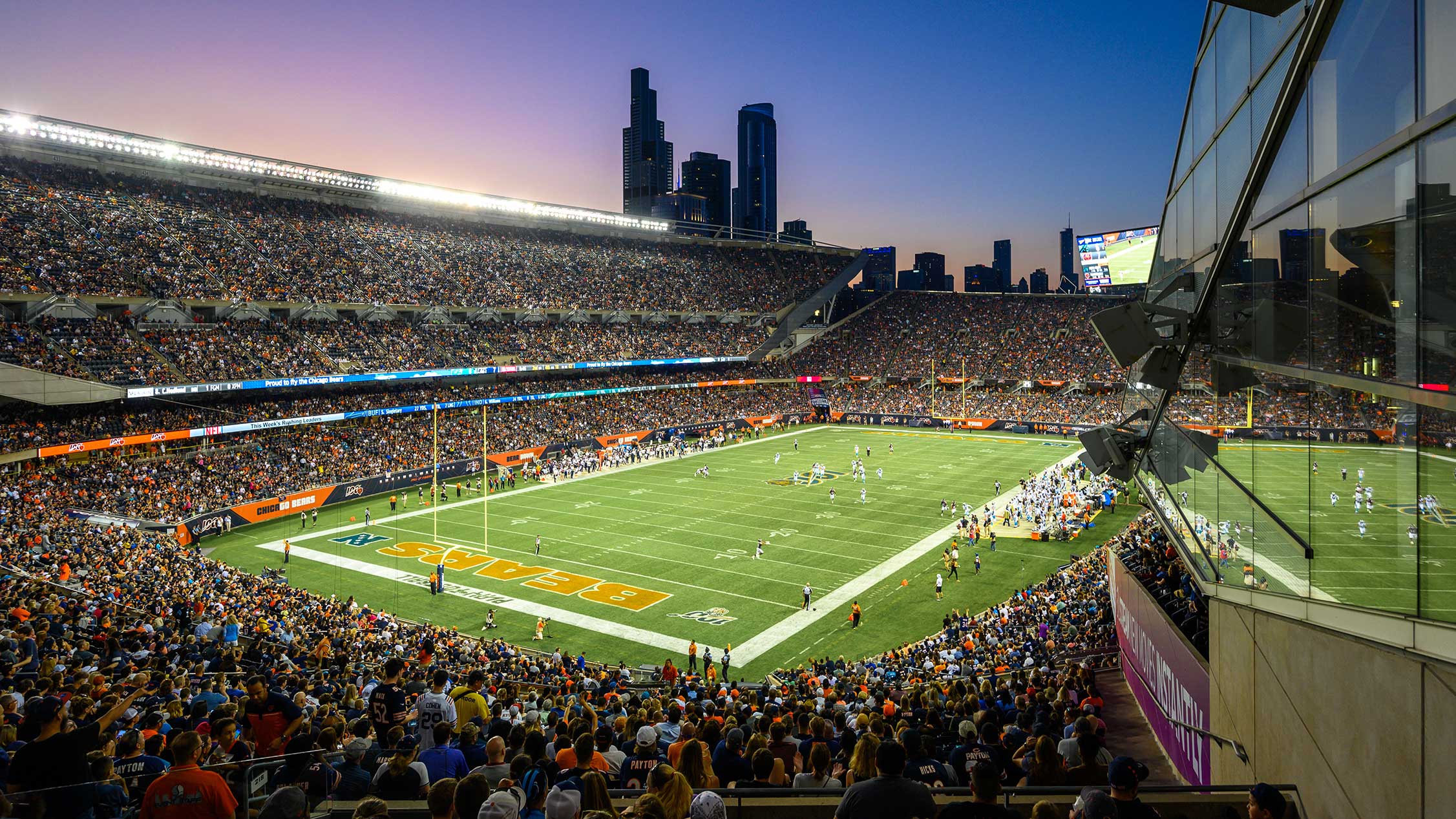 Soldier Field's new grass an upgrade over 'sandy field  spray