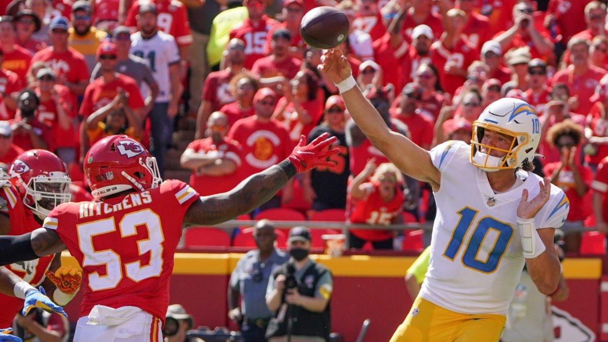 Chiefs to host Chargers at Arrowhead Stadium in Week 2