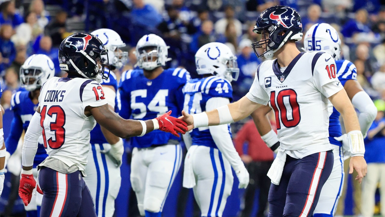 Texans rally for 32-31 win at Indy but lose top draft pick