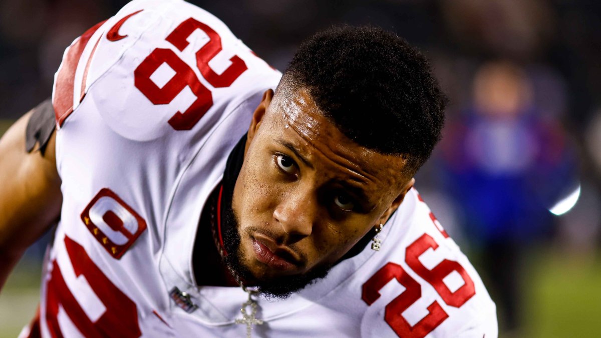 Saquon Barkley and Giants agree to one-year deal, per report – NBC