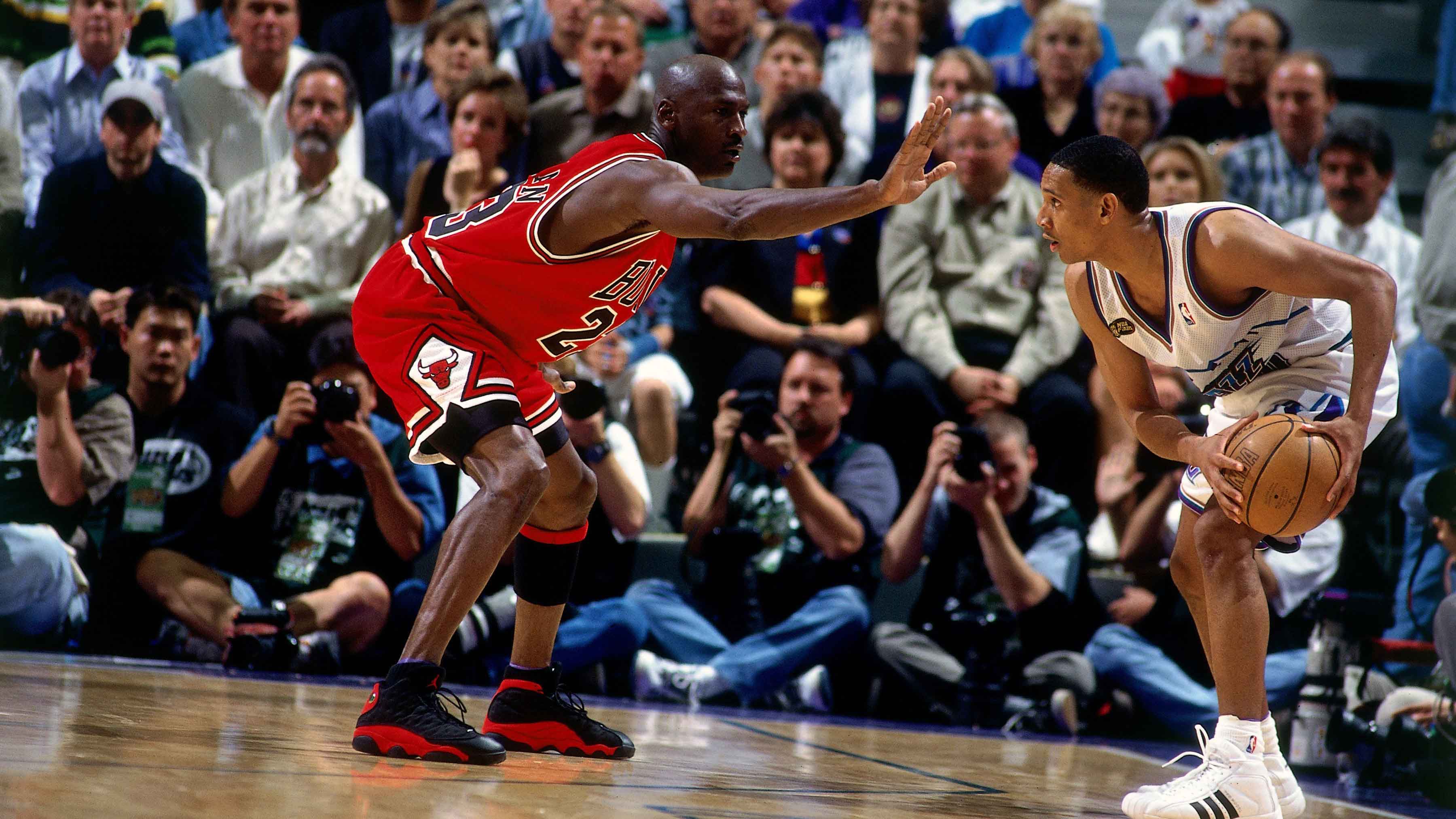 Michael Jordan Chicago Bulls Game Used Court Section