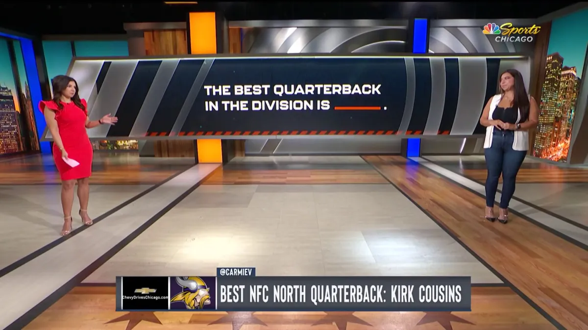 Why Carmen Vitale says Vikings' Kirk Cousins is best QB in NFC