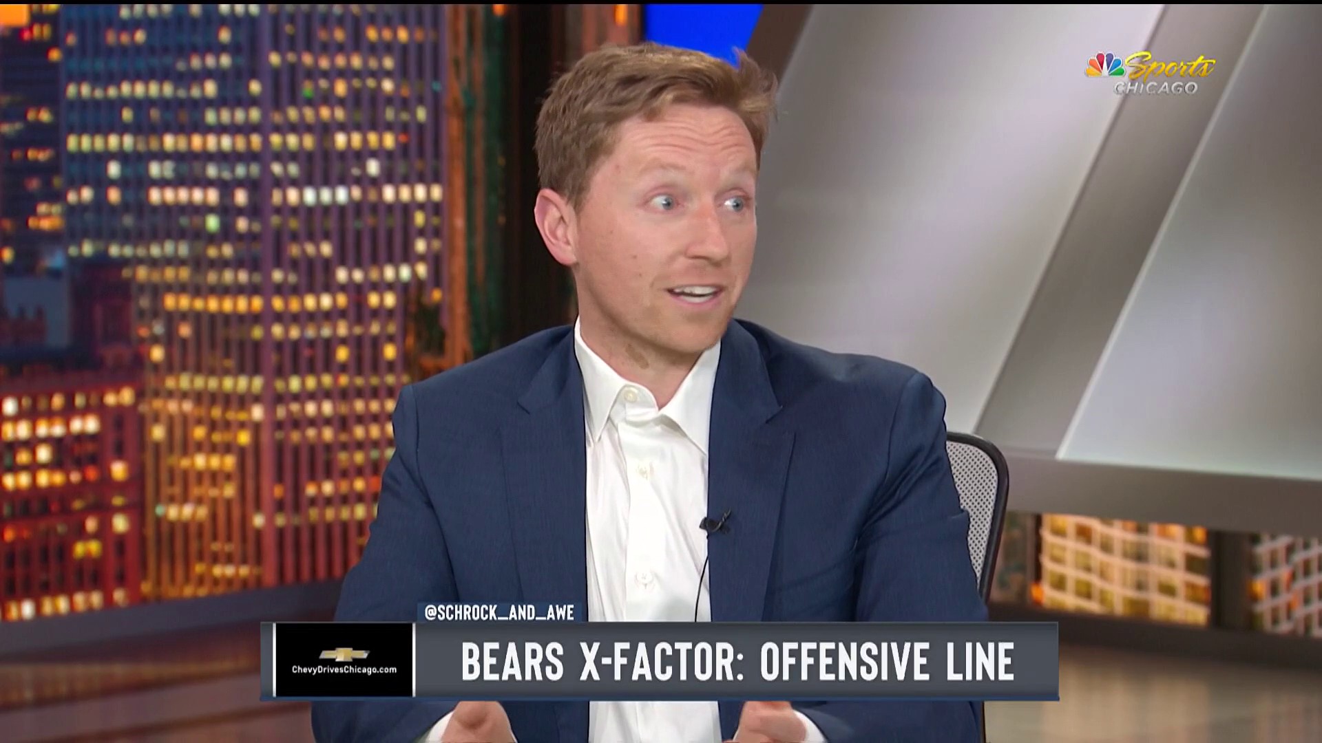 Josh Schrock: Bears' late season schedule good for playoff push – NBC  Sports Chicago