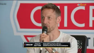 F1 Champion Jenson Button rates NASCAR's Chicago Street Course more challenging than Monaco