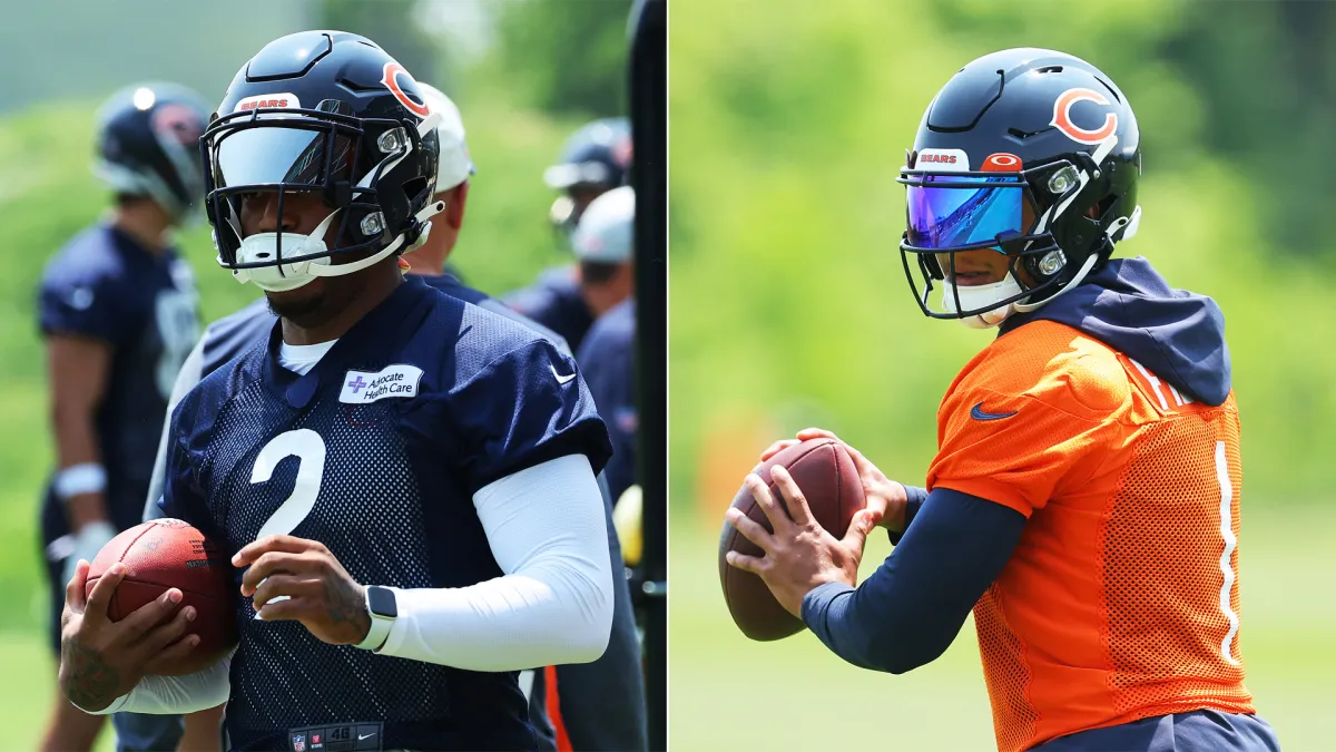 How Justin Fields Dj Moore Developed Quick Chemistry For Bears – Nbc