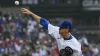 Kyle Hendricks leaves hurt in Cubs 7-0 loss to Angels