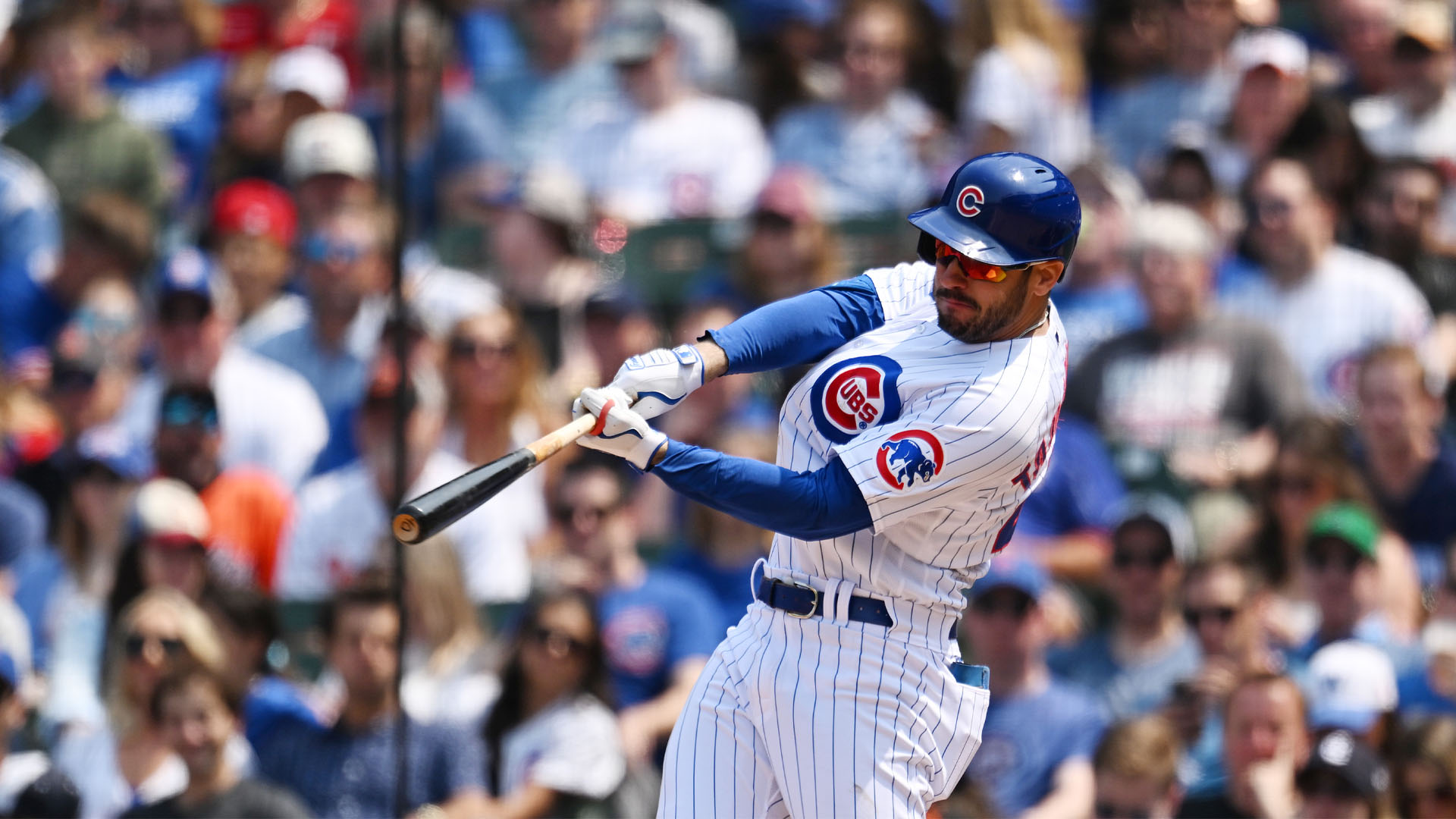 Chicago Cubs' Mike Tauchman during a baseball game against the San