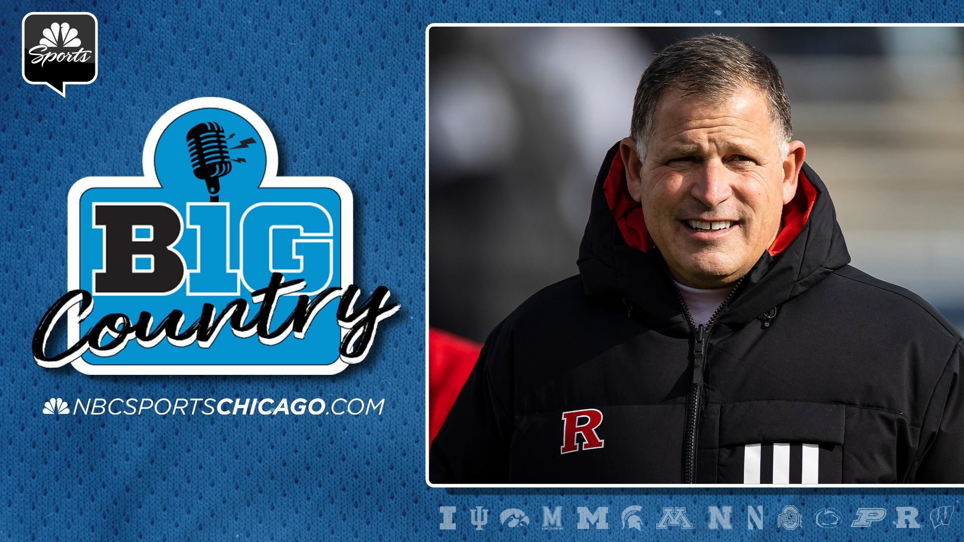 Big Ten Football Preview: Rutgers University with Greg Schiano, Brian  Fonseca – NBC Sports Chicago