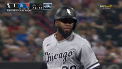 White Sox' Luis Robert Jr solo HR vs. Mets – NBC Sports Chicago