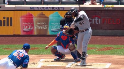 Chicago White Sox' Luis Robert Jr. hit the ball twice in the same swing –  NBC Sports Chicago