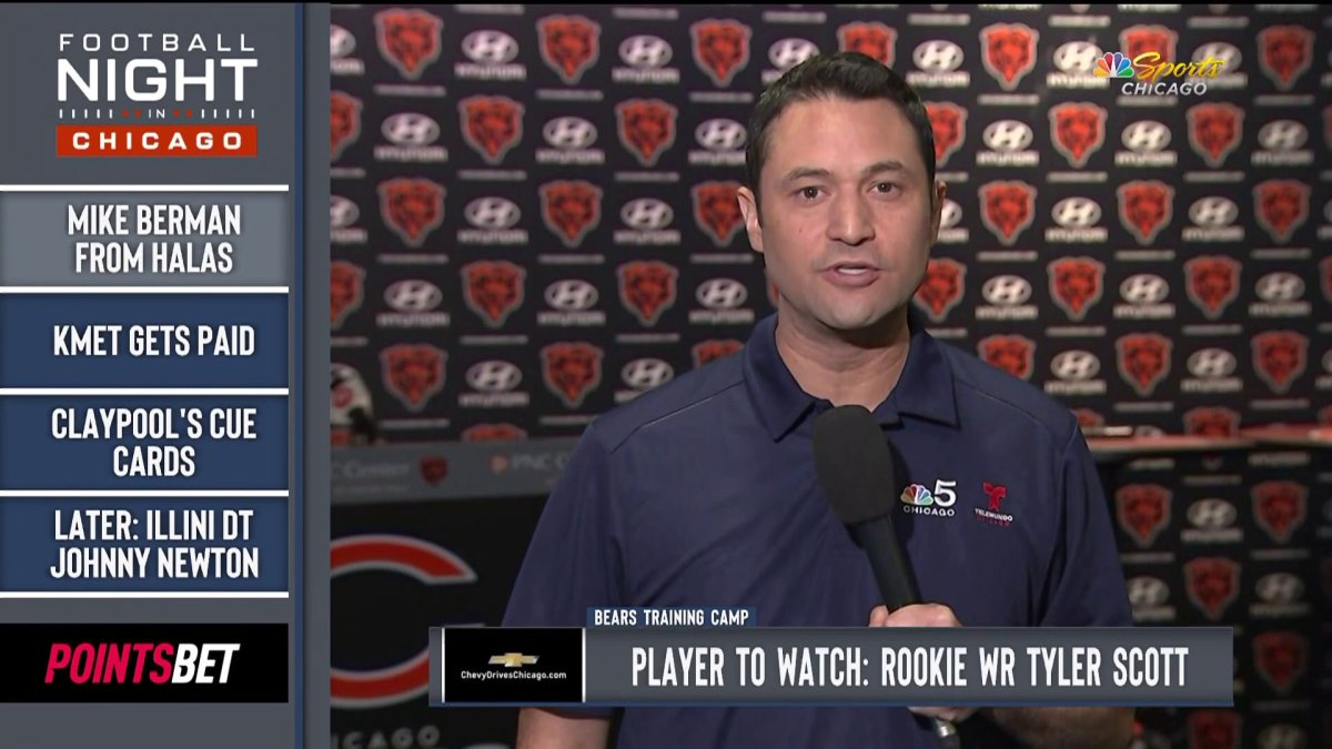 Josh Schrock: Bears' late season schedule good for playoff push – NBC  Sports Chicago