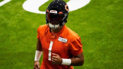 Matt Eberflus confident Chicago Bears, Justin Fields will be ready for