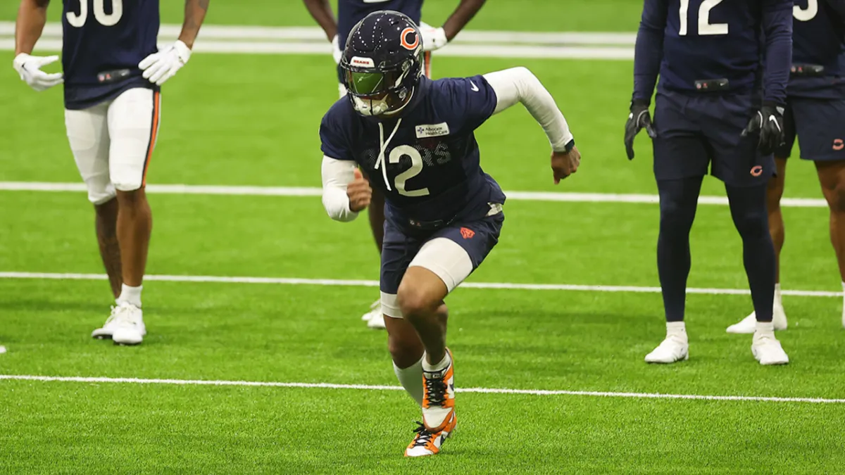 Bears' Tyler Scott gushes about DJ Moore, how their relationship has  evolved – NBC Sports Chicago