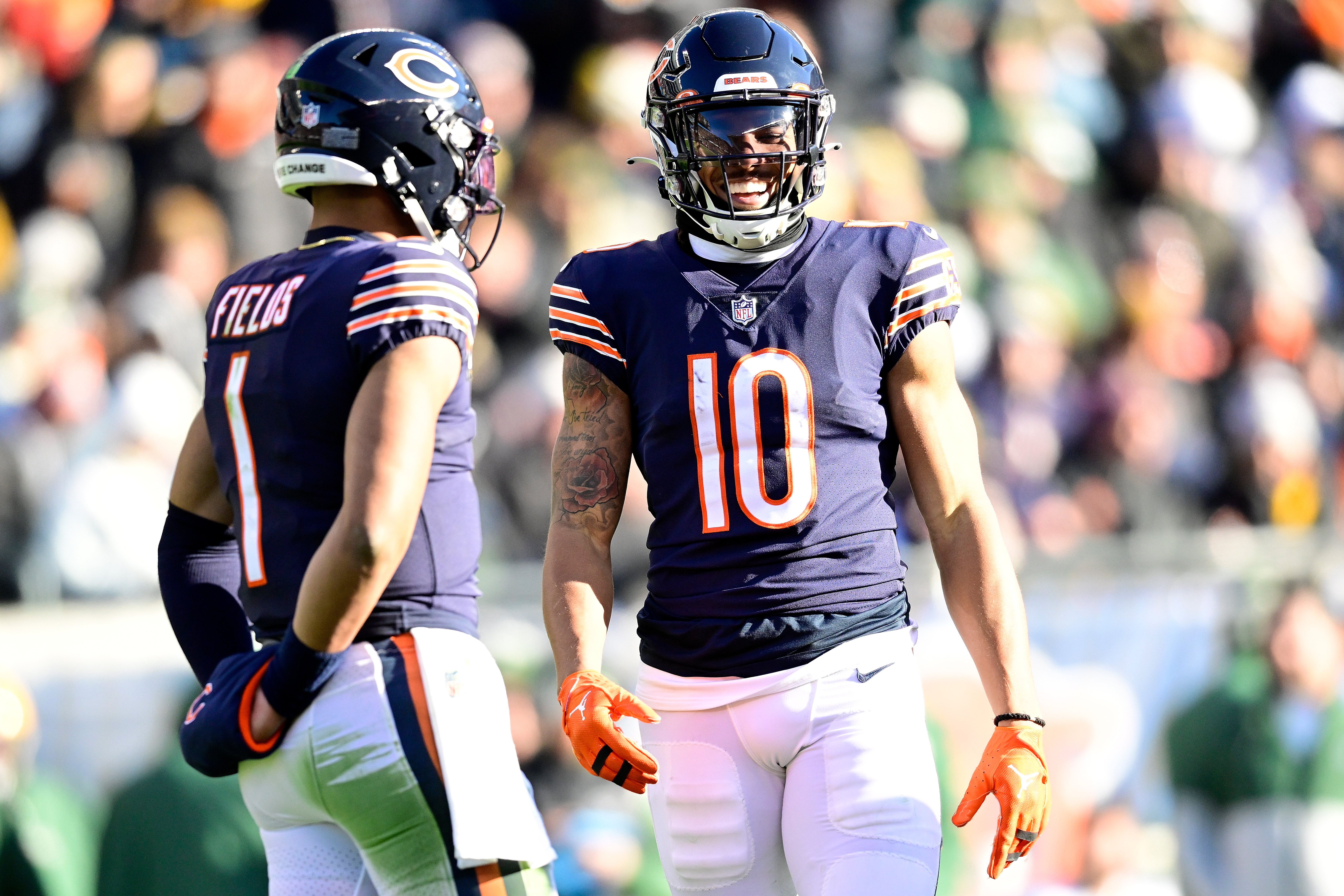 Bears WR Chase Claypool says team isn't putting him in best