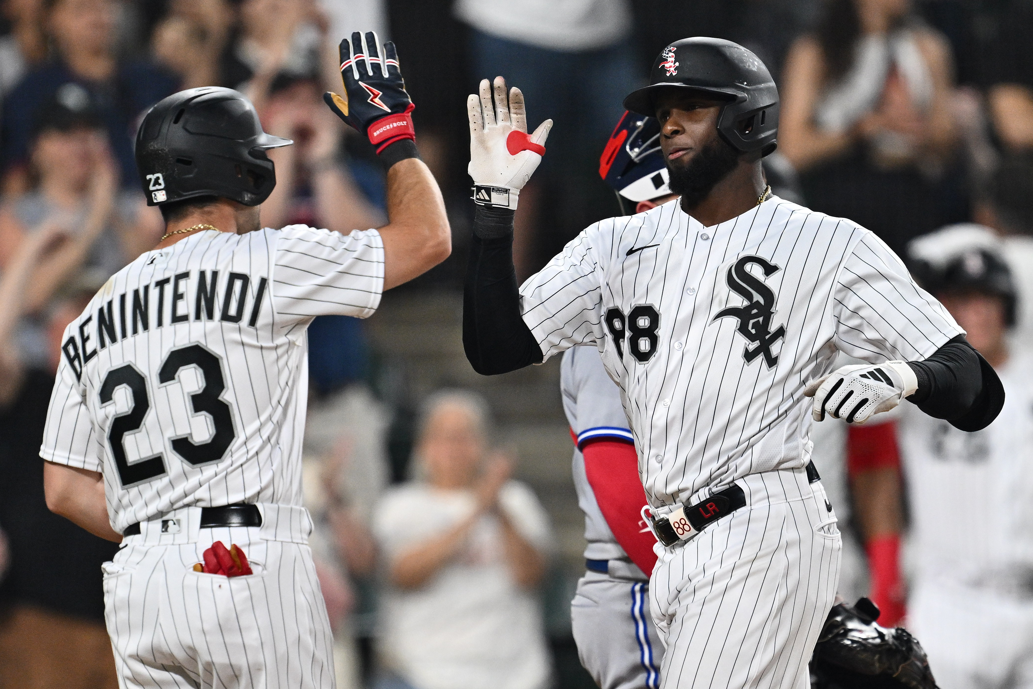 Kendall Graveman and Seby Zavala of the Chicago White Sox News Photo -  Getty Images