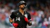 White Sox DH Eloy Jiménez injures himself while running to first base