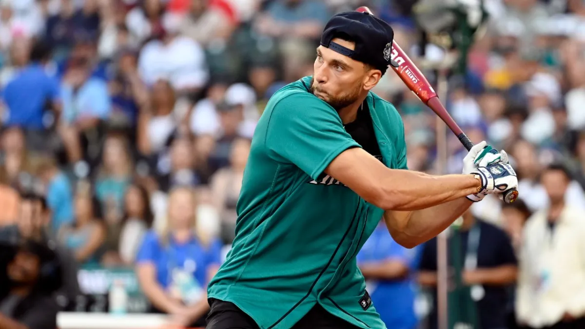 Check out Zach LaVine's massive homer from the MLB celeb softball game