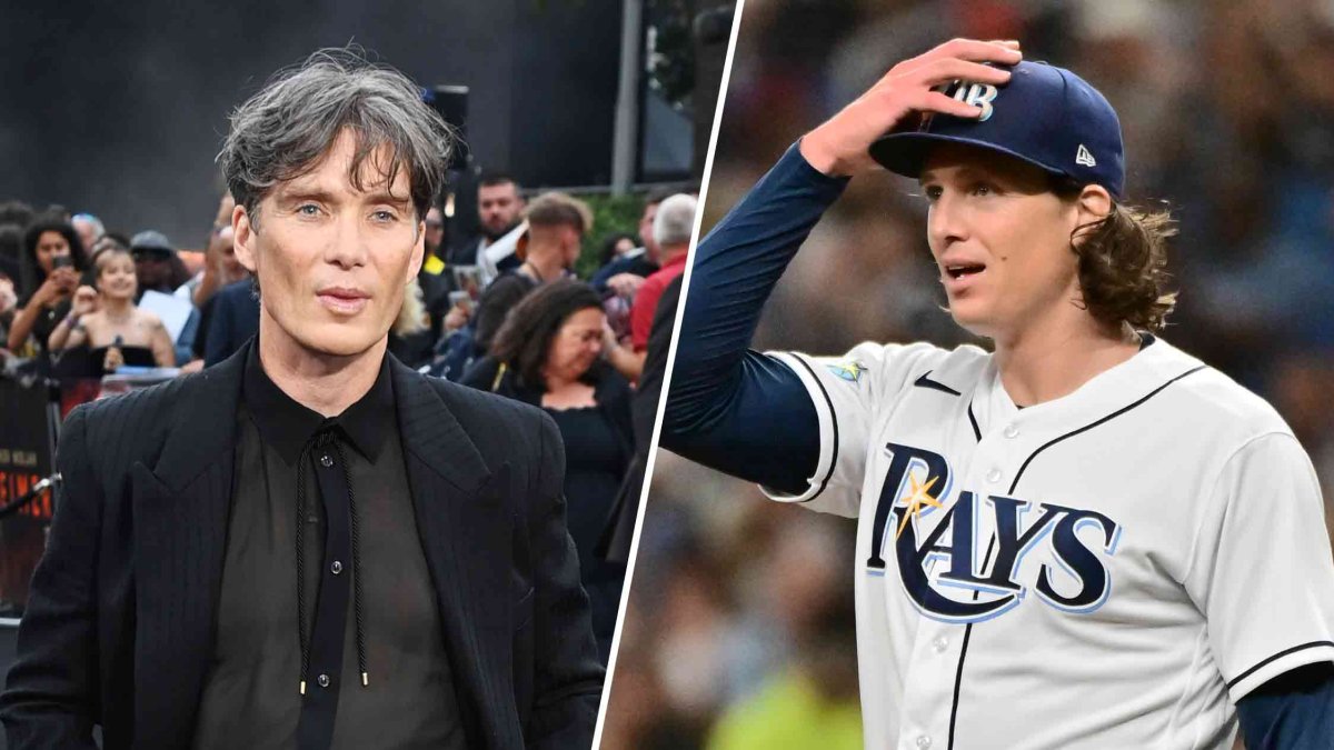 Rays’ Tyler Glasnow looks just like ‘Oppenheimer’ star Cillian Murphy