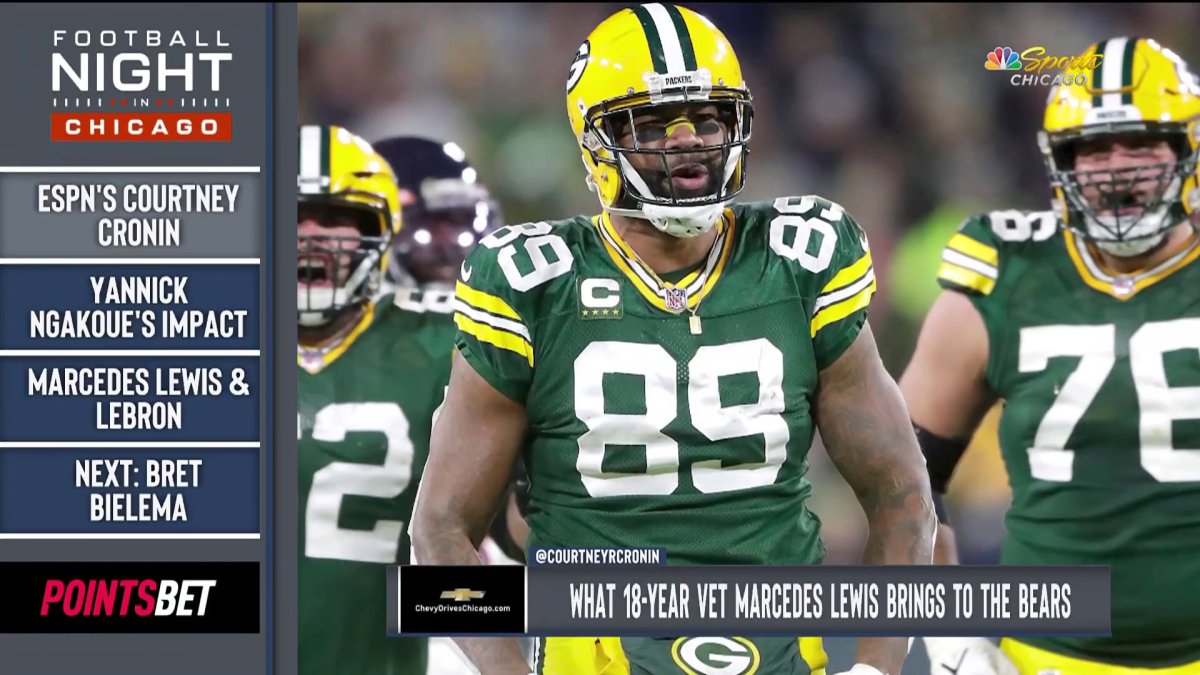 What can 39-year-old Marcedes Lewis bring to the Bears? – NBC Sports Chicago