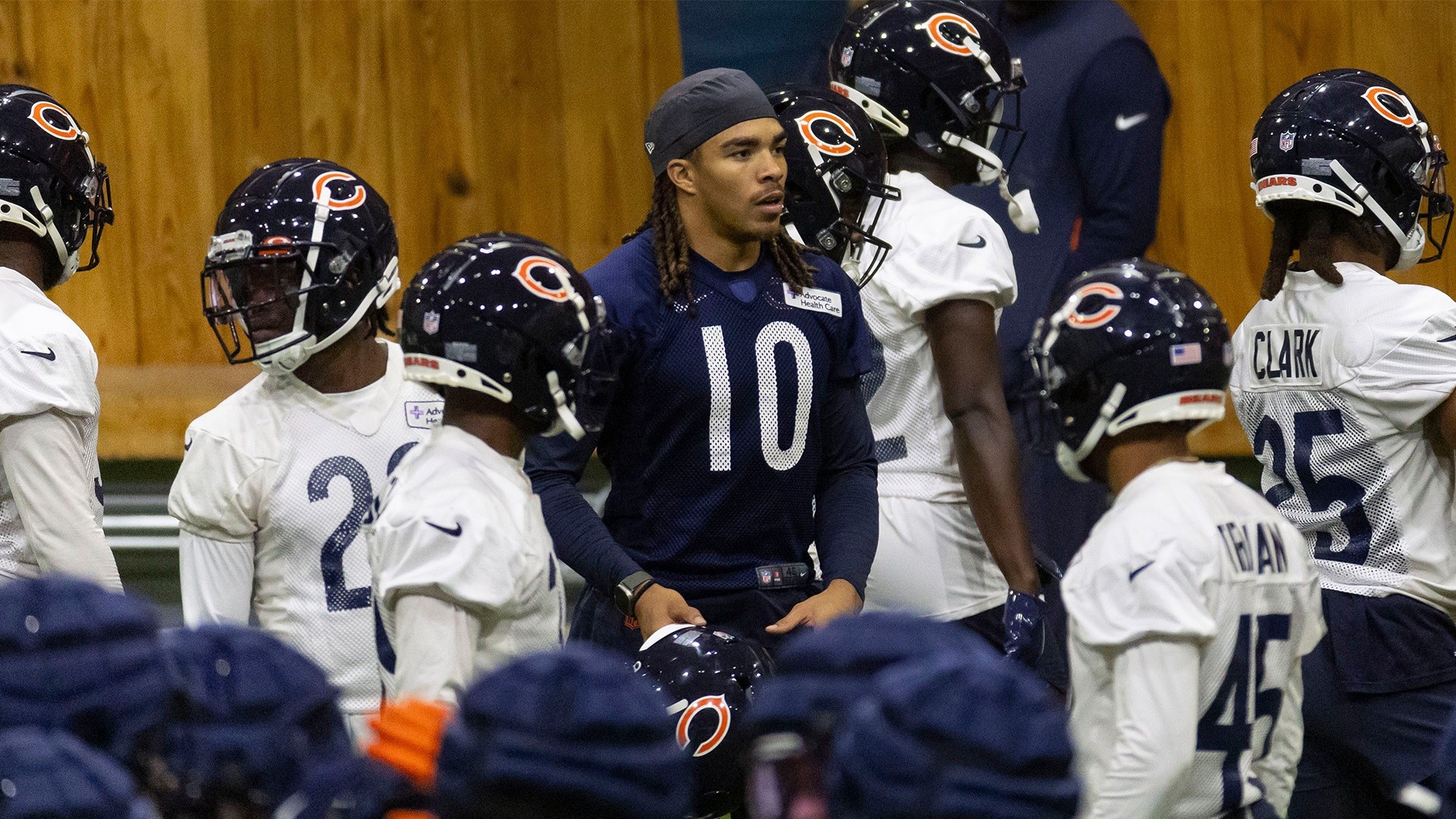 Bears clear WRs Claypool, Mooney for practice