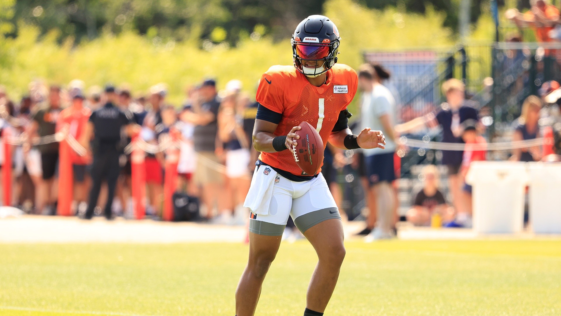 Justin Fields' focus during time off before Chicago Bears training camp  will remain on football