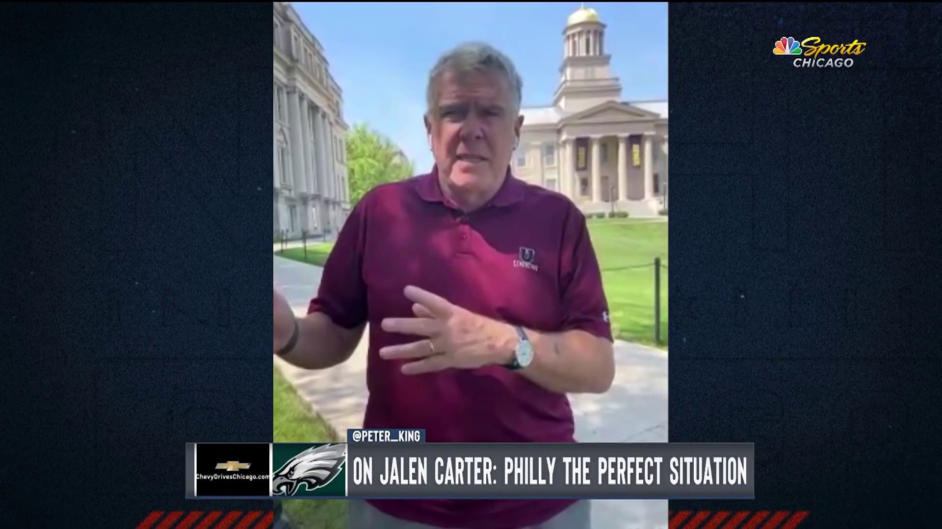 Jalen Carter confident Eagles will take him if he's still on board at No. 10