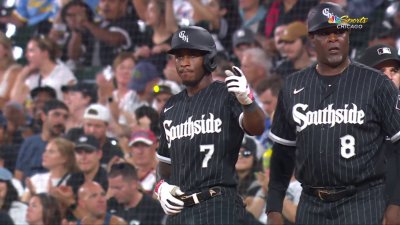 WATCH: White Sox' Tim Anderson drives in insurance run vs. Brewers – NBC  Sports Chicago