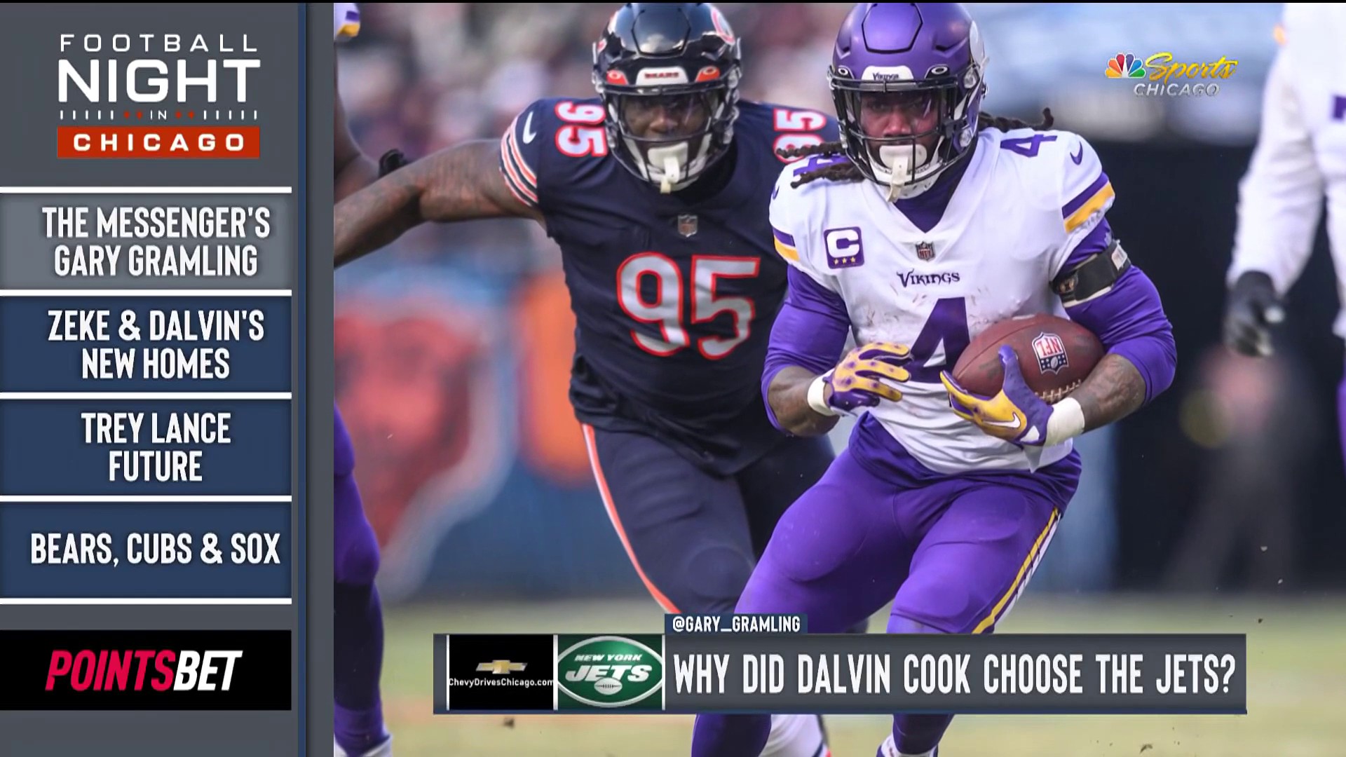Why did Dalvin Cook choose to sign with the Jets? – NBC Sports Chicago