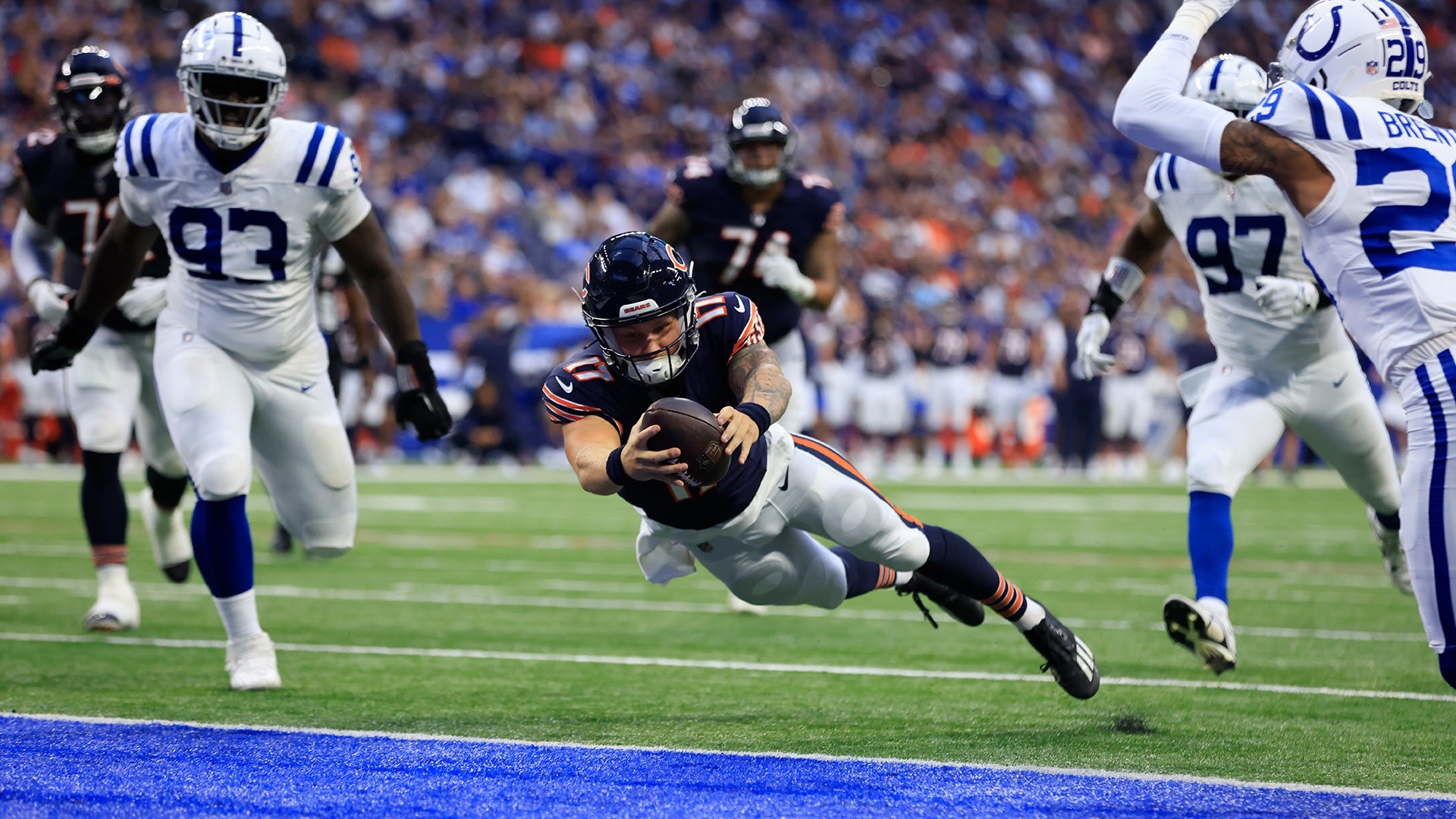 Bears' Matt Eberflus praises Tyson Bagent after game vs. Colts – NBC Sports  Chicago