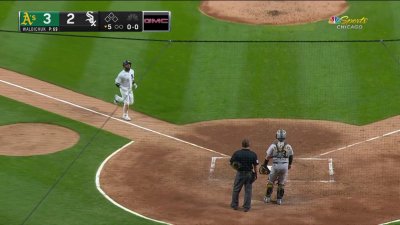 WATCH: White Sox' Elvis Andrus hit by pitch during 3rd Inning