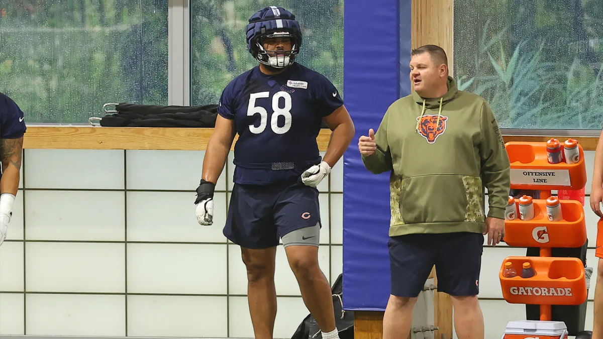 Bears Offensive Line Starters Blending Together