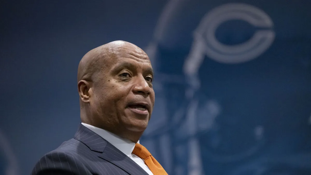 Bears are the NFL's worst team. What is president Kevin Warren