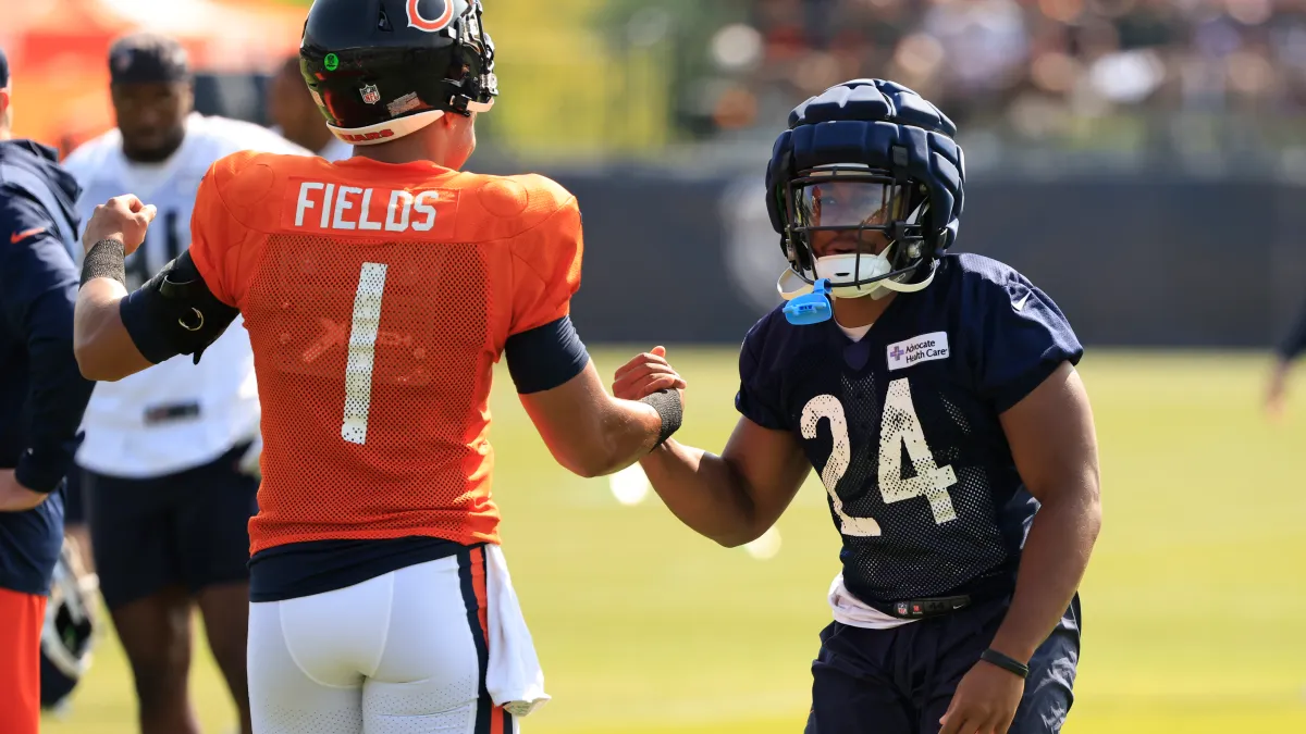 Bears' Khalil Herbert ready for 'live reps' during 1st preseason game – NBC  Sports Chicago