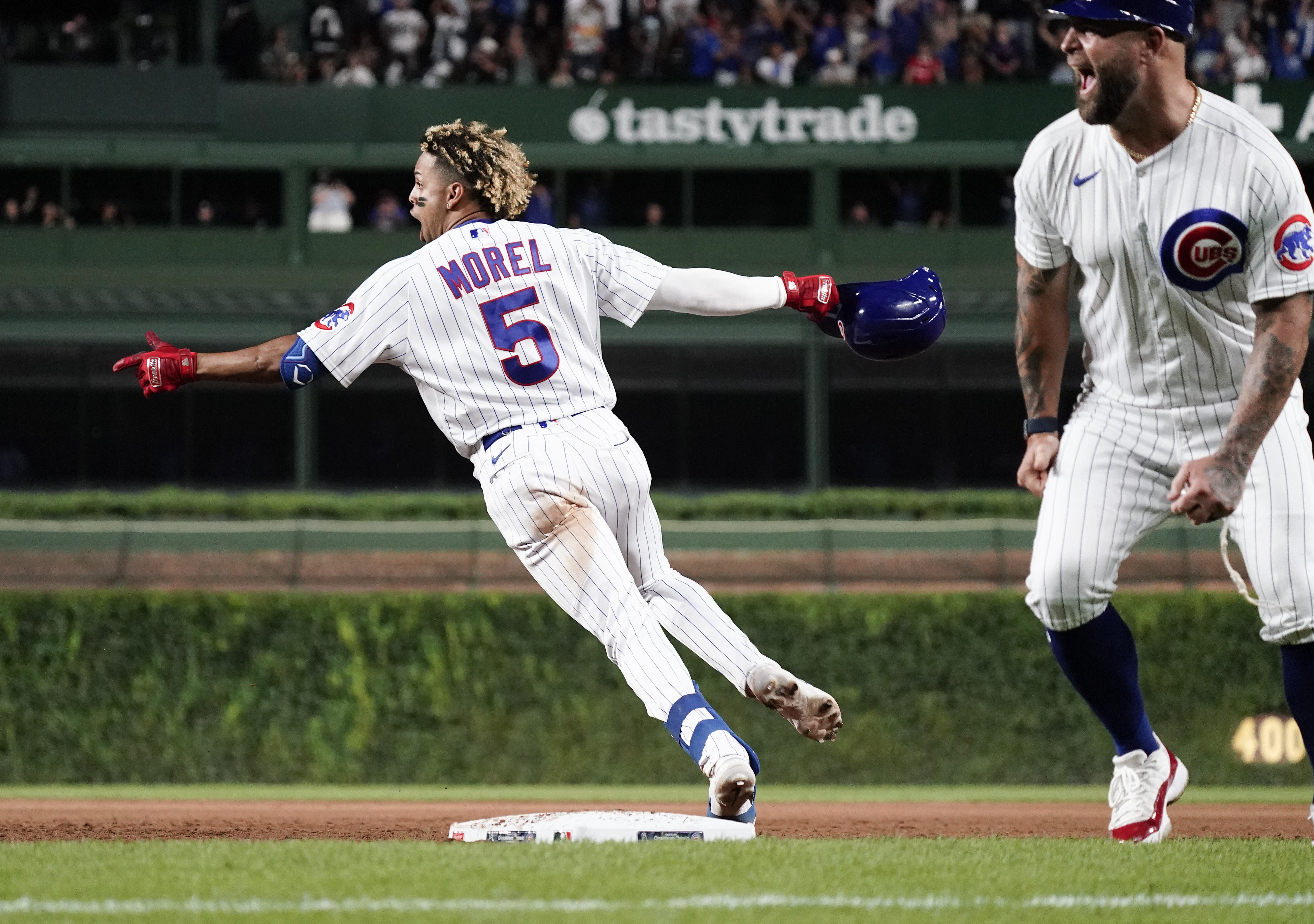 Christopher Morel hits game-ending homer as Chicago Cubs rally past White  Sox 4-3