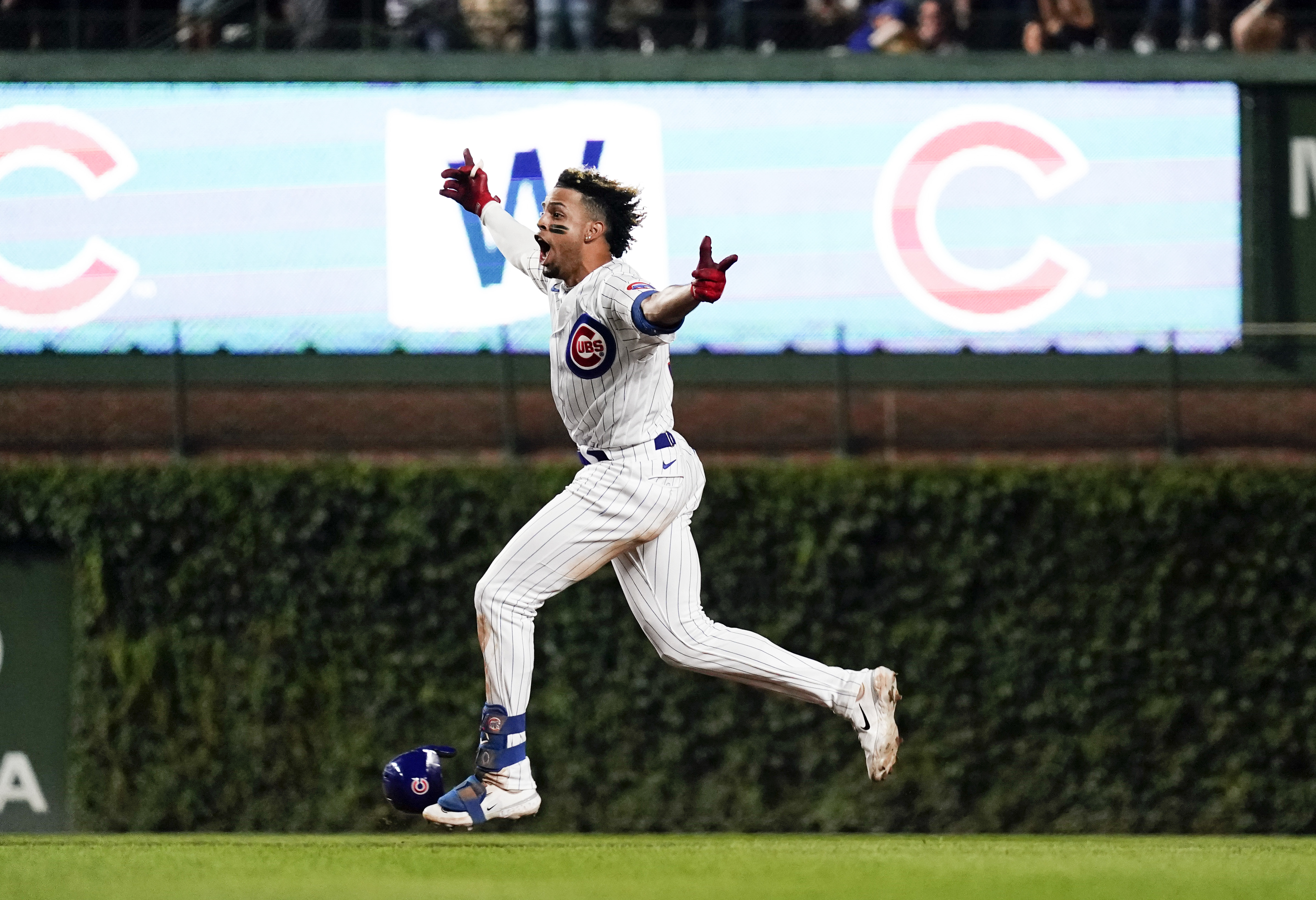 Chicago Cubs designated hitter Christopher Morel, third from right, News  Photo - Getty Images