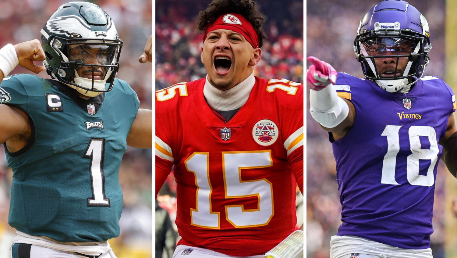Here are Nos. 1 to 10 on the NFL Top 100 Players list for 2023