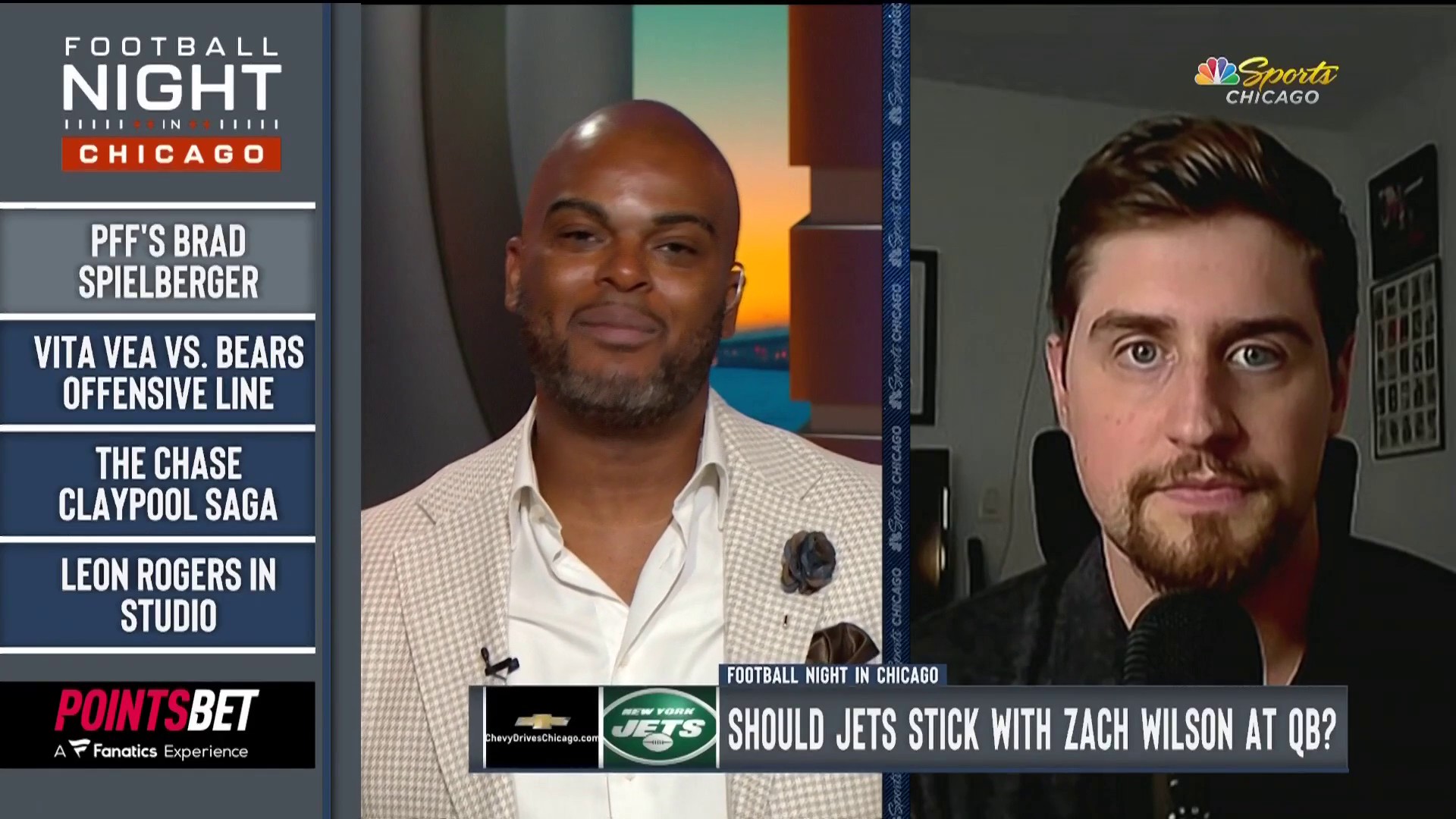 Chicago Bears Justin Fields, New York Jets Zach Wilson continue to struggle  - NBC Sports