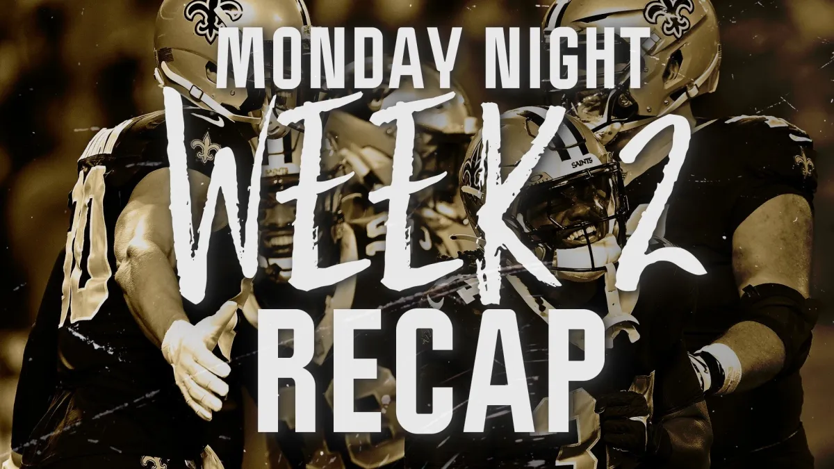 NFL Week 2 Recap, MNF Double Dip Preview - NBC Sports