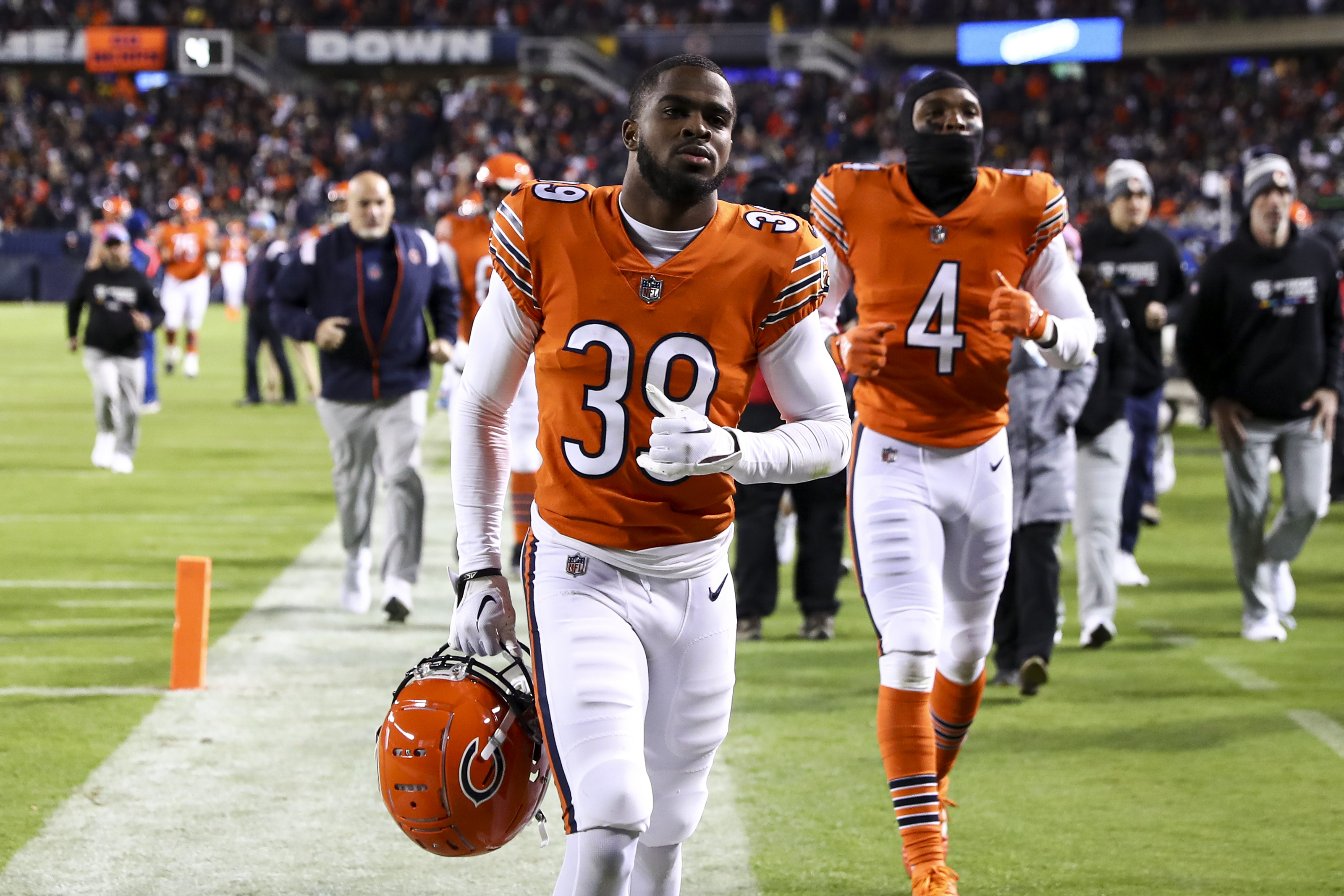 Bears' Josh Blackwell has 'invaluable' experience playing nickel from last  season – NBC Sports Chicago