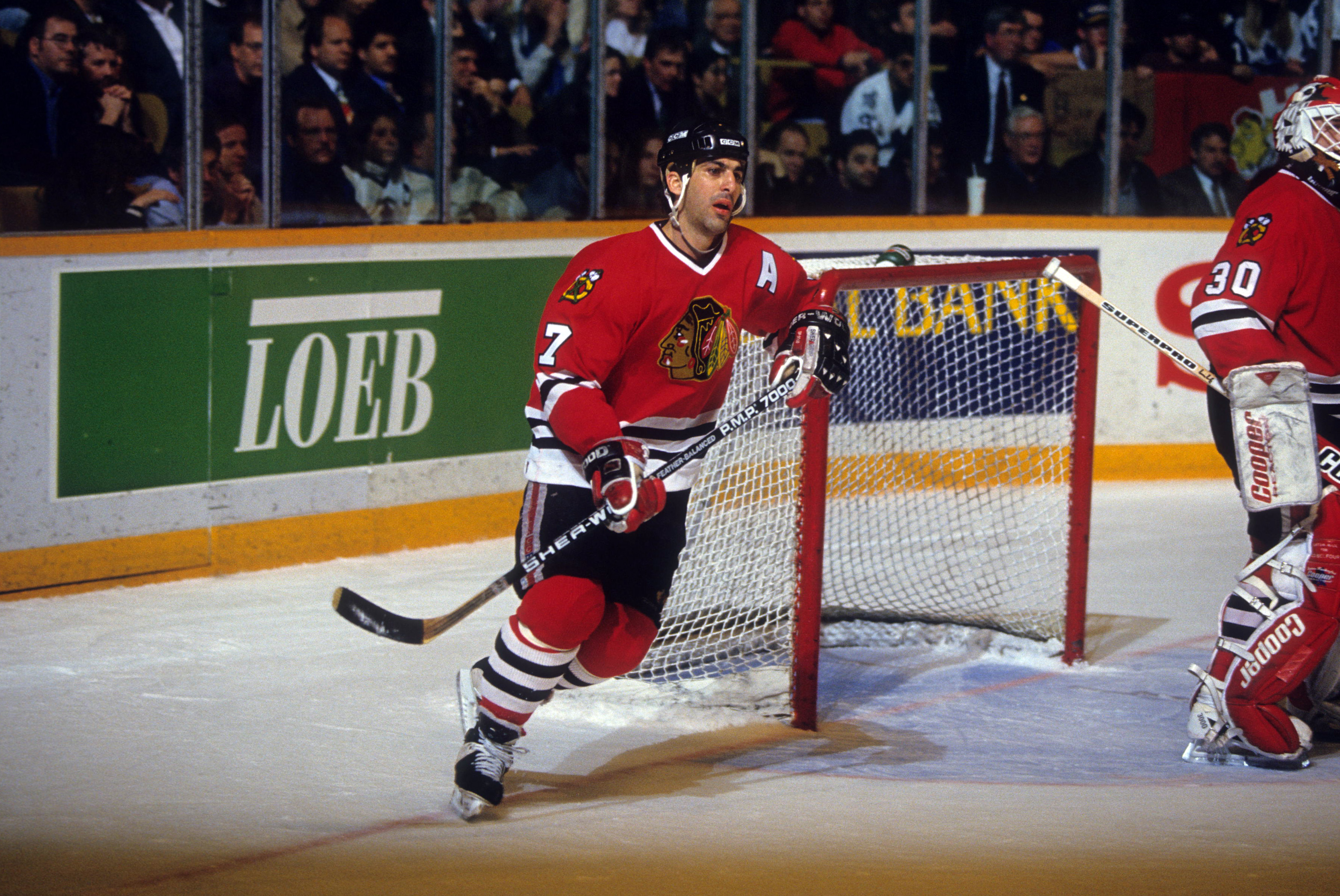 Blackhawks' Chris Chelios found out his number is being retired by Pearl Jam