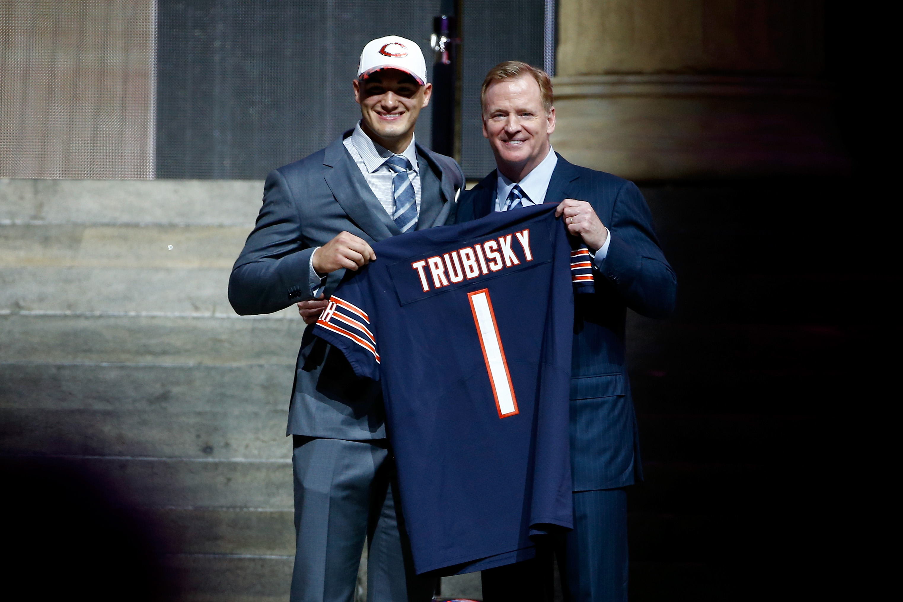 Browns draft Mitch Trubisky instead of Myles Garrett? Did it