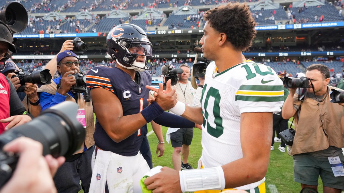 If Bears want Justin Fields to succeed, Packers showed them blueprint – NBC  Sports Chicago