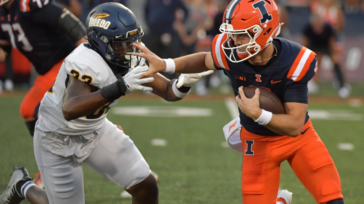 Illinois football observations after win vs. Toledo – NBC Sports Chicago